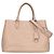 Prada 1BA579 Grace Handtasche aus Kalbleder mit geprägtem Logo
