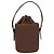 Mini borsa a mano Prada in raso con coulisse e placca Triangle - vista 3