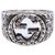 Anello GUCCI Ag925 Interlocking G Arabesque