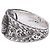 Anello GUCCI Ag925 Interlocking G Arabesque - vista 2