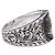 Anello GUCCI Ag925 Interlocking G Arabesque - vista 4