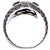 Anello GUCCI Ag925 Interlocking G Arabesque - vista 6