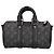 Borsa Louis Vuitton Monogram Eclipse Keepall Bandoulière 25 - vista 3