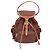 Miu Miu Canvas and Leather Backpack