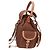 Miu Miu Canvas and Leather Backpack - view 2