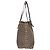Fendi Zucchino Canvas Tote Bag mit Ledergriffen - Ansicht 3