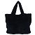 Borsa Tote Prada con logo a placchetta triangolare frontale - vista 3