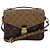 Louis Vuitton Metis Reverse Monogram Handtasche Crossbody Bag Brown