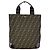 Fendi Borsa Tote Pieghevole Vintage Brown Zucca Canvas Handbag - vista 3