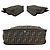 Fendi Borsa Tote Pieghevole Vintage Brown Zucca Canvas Handbag - vista 4