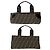 Fendi Borsa Tote Pieghevole Vintage Brown Zucca Canvas Handbag - vista 7