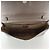 Gucci Pochette Vintage in Pelle Marrone con Intarsi Floreali - vista 5