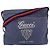 Gucci Borsa a tracolla in tela blu con logo Crest e tracolla webbing
