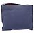 Gucci Borsa a tracolla in tela blu con logo Crest e tracolla webbing - vista 3