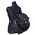 Prada Re Nylon Canvas Rucksack Schultertasche Schwarz mit silberner Hardware - Ansicht 2