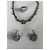 Autre Marque Set di gioielli orientali in argento e turchese Faten El Ruby - vista 6