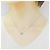 Autre Marque Collana a cuore in diamanti e oro bianco Au750 - vista 6