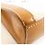 Céline Celine Mini Vertical Cabas Bolsa em lona de algodão e couro de bezerro - vista 3
