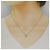 Autre Marque Collana K10 Pink Gold Diamond - vista 6