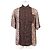 Camicia a maniche corte in cupro Dries Van Noten