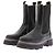Botines Ganni de piel negra