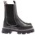 Botines Ganni de piel negra - vista 3