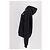 Autre Marque Sudadera con capucha HIGHSNOBIETY negra de algodón con logo - vista 3
