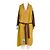 Poncho de seda amarillo Zimmermann