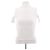 Top acanalado blanco Courreges