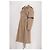 Coperni Trench lungo beige - vista 4