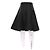 Carven Falda midi negra - vista 2