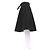Carven Falda midi negra - vista 4