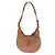 Autre Marque Borsa Boho beige in camoscio