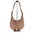 Autre Marque Borsa Boho beige in camoscio - vista 2