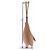 Autre Marque Borsa Boho beige in camoscio - vista 4
