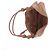 Autre Marque Borsa Boho beige in camoscio - vista 7
