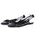 Lanvin Sandali neri intrecciati