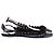 Lanvin Sandali neri intrecciati - vista 3