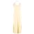 Autre Marque Vestido maxi sin mangas amarillo WARDROBE. NYC