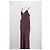 Autre Marque DISSH Maxikleid braun V Ausschnitt - Ansicht 4