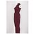 Autre Marque ARMARIUM Maxikleid Bordeaux mit Perlen - Ansicht 4