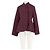 Autre Marque Kurzer bordeauxroter Blazer