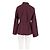 Autre Marque Kurzer bordeauxroter Blazer - Ansicht 2