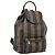 FENDI Pecan Canvas Backpack PVC Black Brown gold 259290