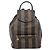 FENDI Pecan Canvas Backpack PVC Black Brown gold 259290 - vista 13
