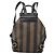 FENDI Pecan Canvas Backpack PVC Black Brown gold 259290 - vista 2