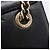 PRADA Chain Shoulder Bag Leather Black Gold Tone B4099 - vista 10