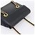 PRADA Chain Shoulder Bag Leather Black Gold Tone B4099 - vista 6