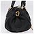 Chloé Chloe Paddington Hand Bag Leather Black Gold Tone - vista 5