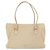 PRADA Tote Bag Leather Ivory Silver - vista 2